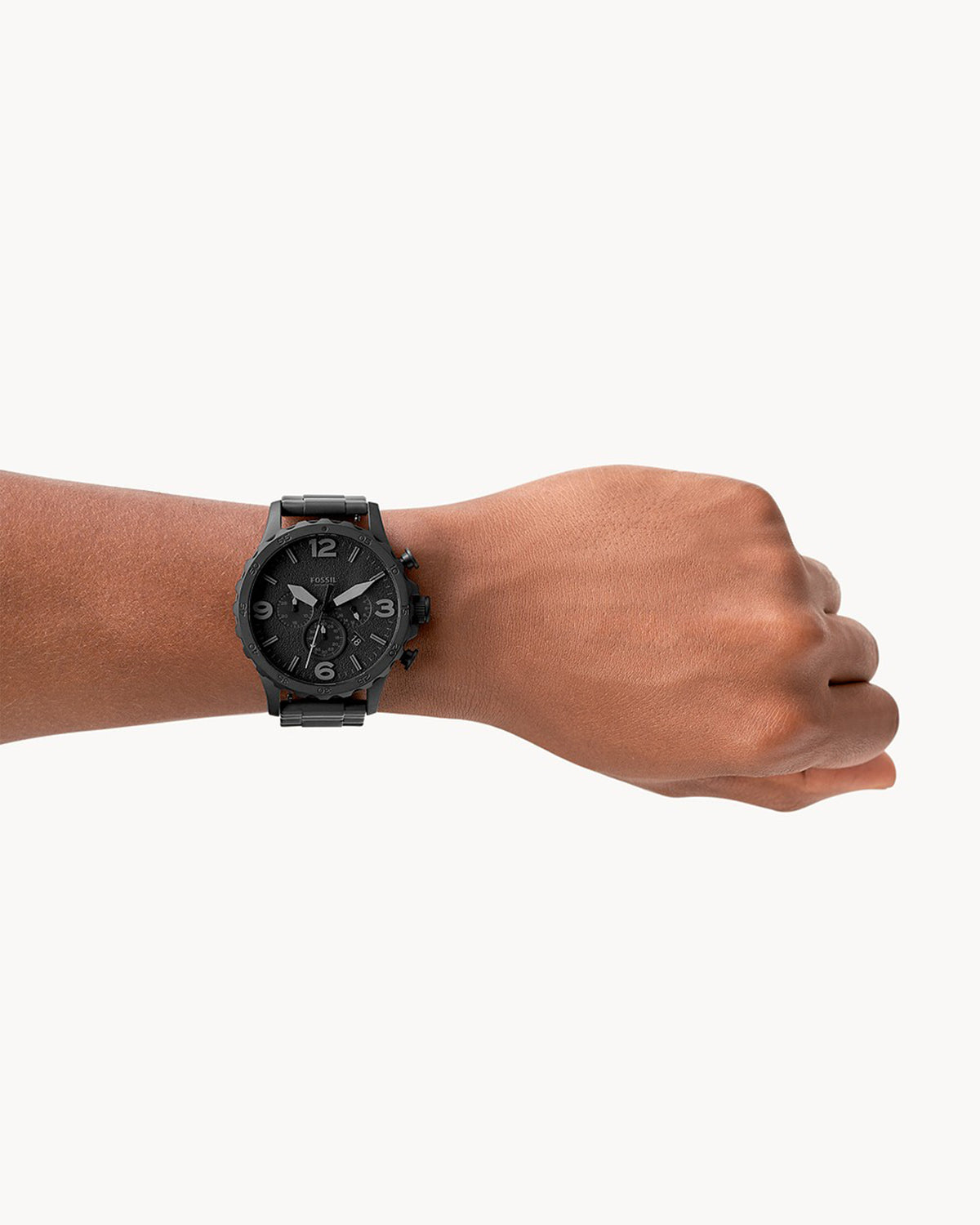 Fossil Nate Chronograph JR1401 (50mm, Black)