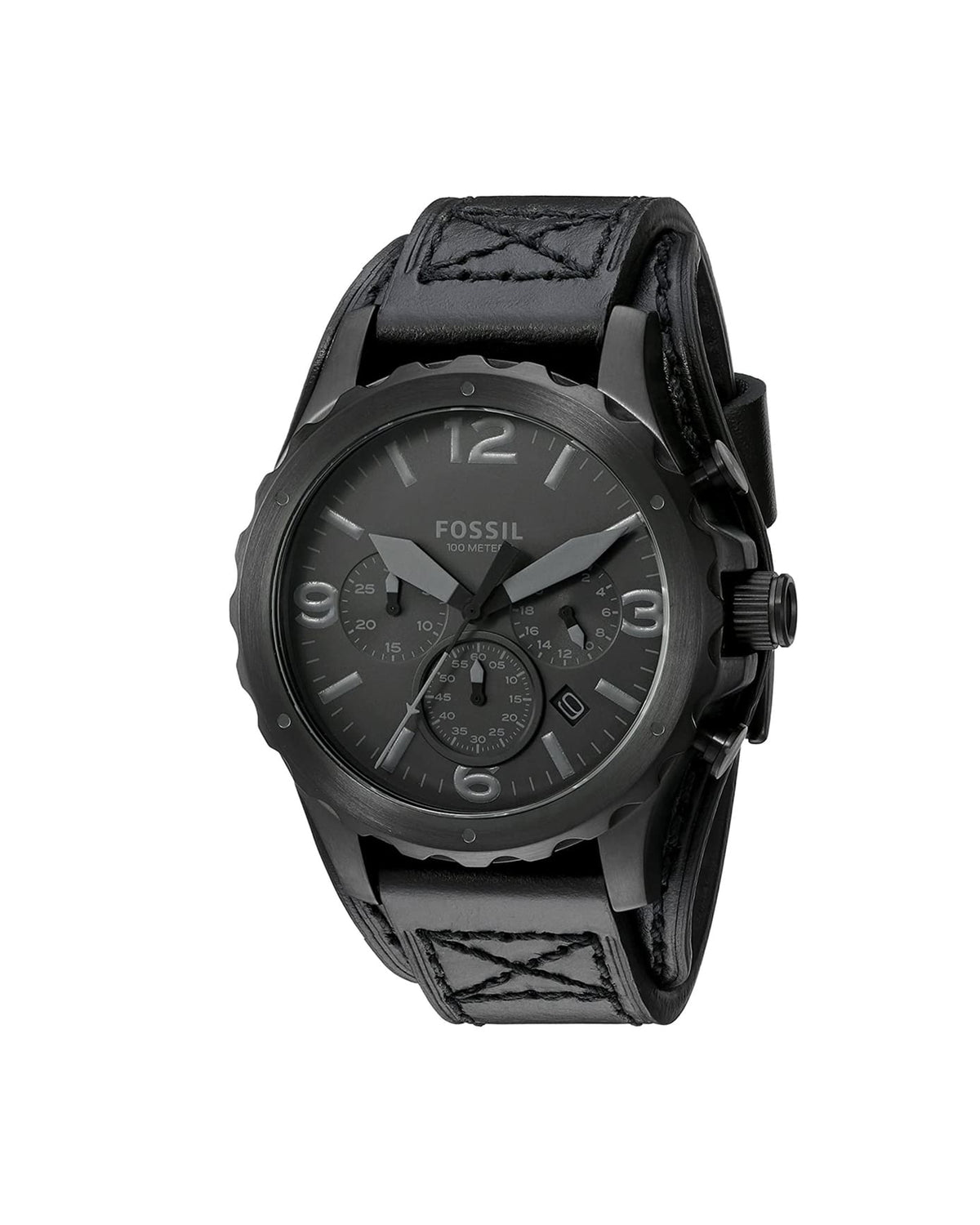 Fossil Nate JR1510 (46mm, Black)