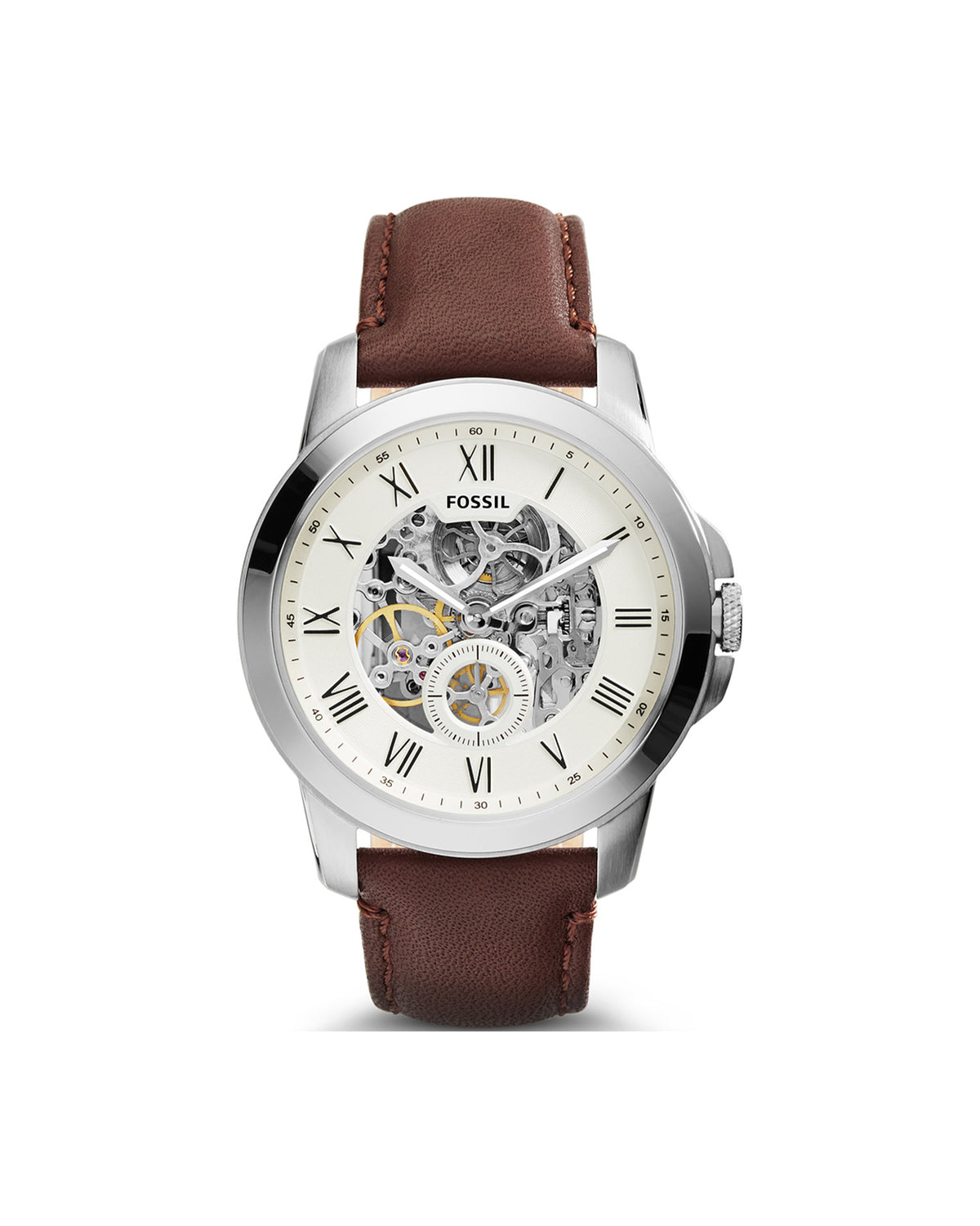 Fossil Grant ME3052 (44mm, Silver-Tone)