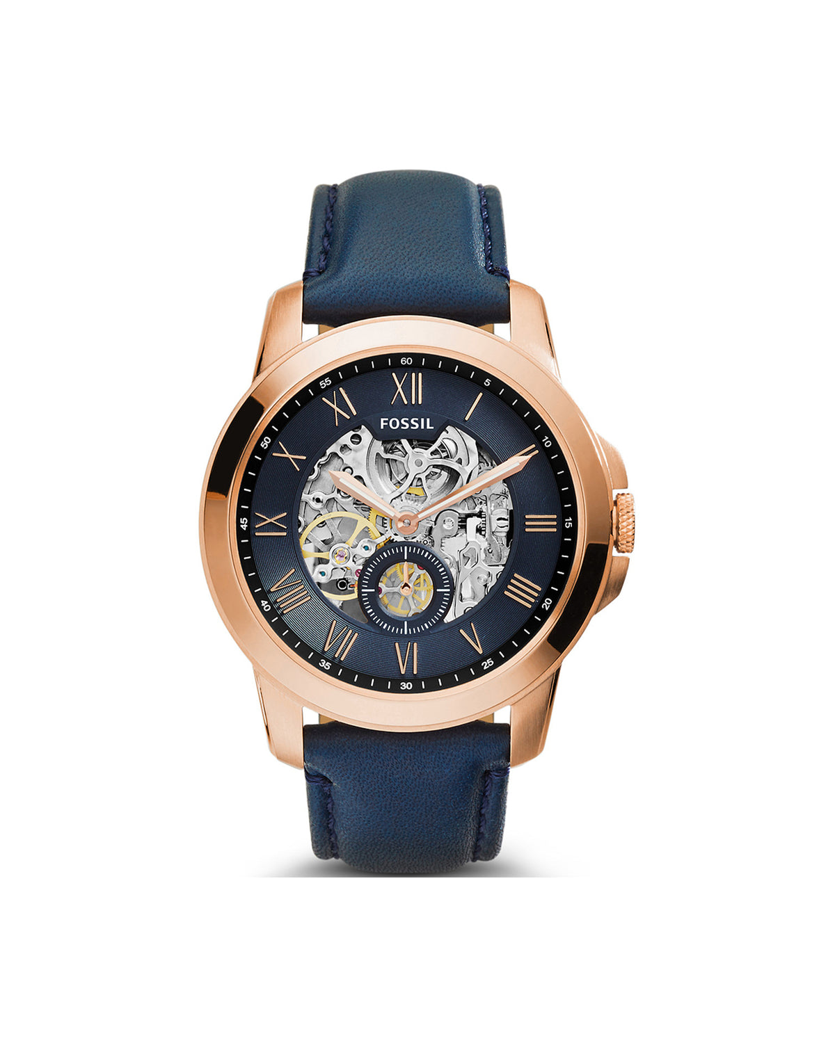 Fossil Grant ME3054 (44mm, Rose Gold-Tone)