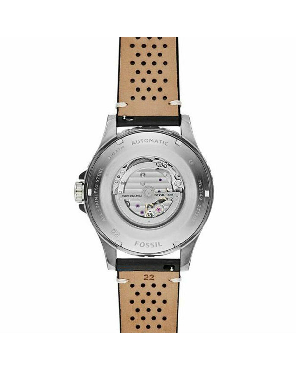 Fossil Crewmaster ME3148 (46mm, Black)