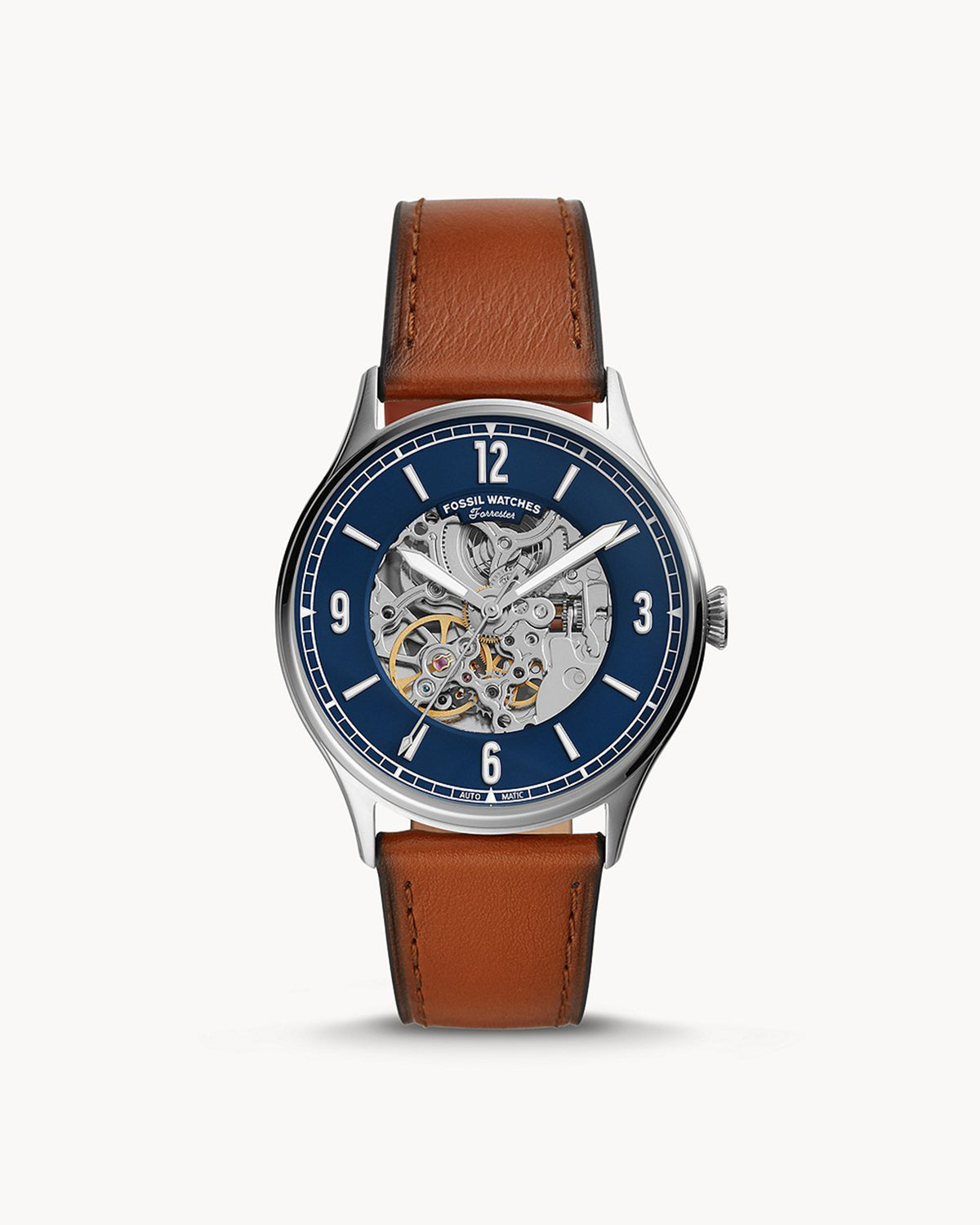 Fossil Forrester ME3179 (42mm, Silver-Tone)