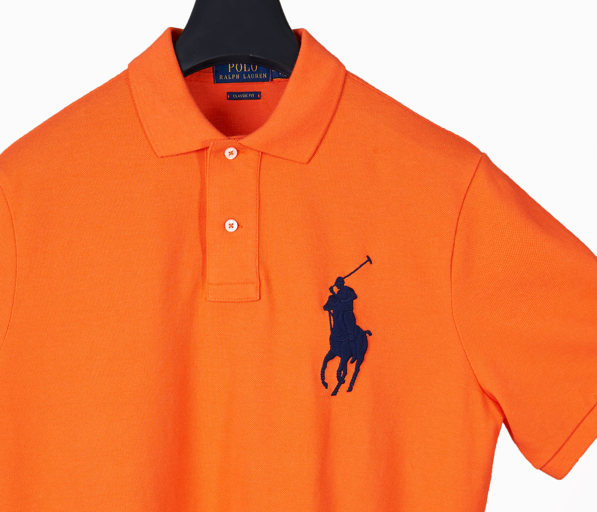 Ralph Lauren Classic Fit Polo shirt in orange