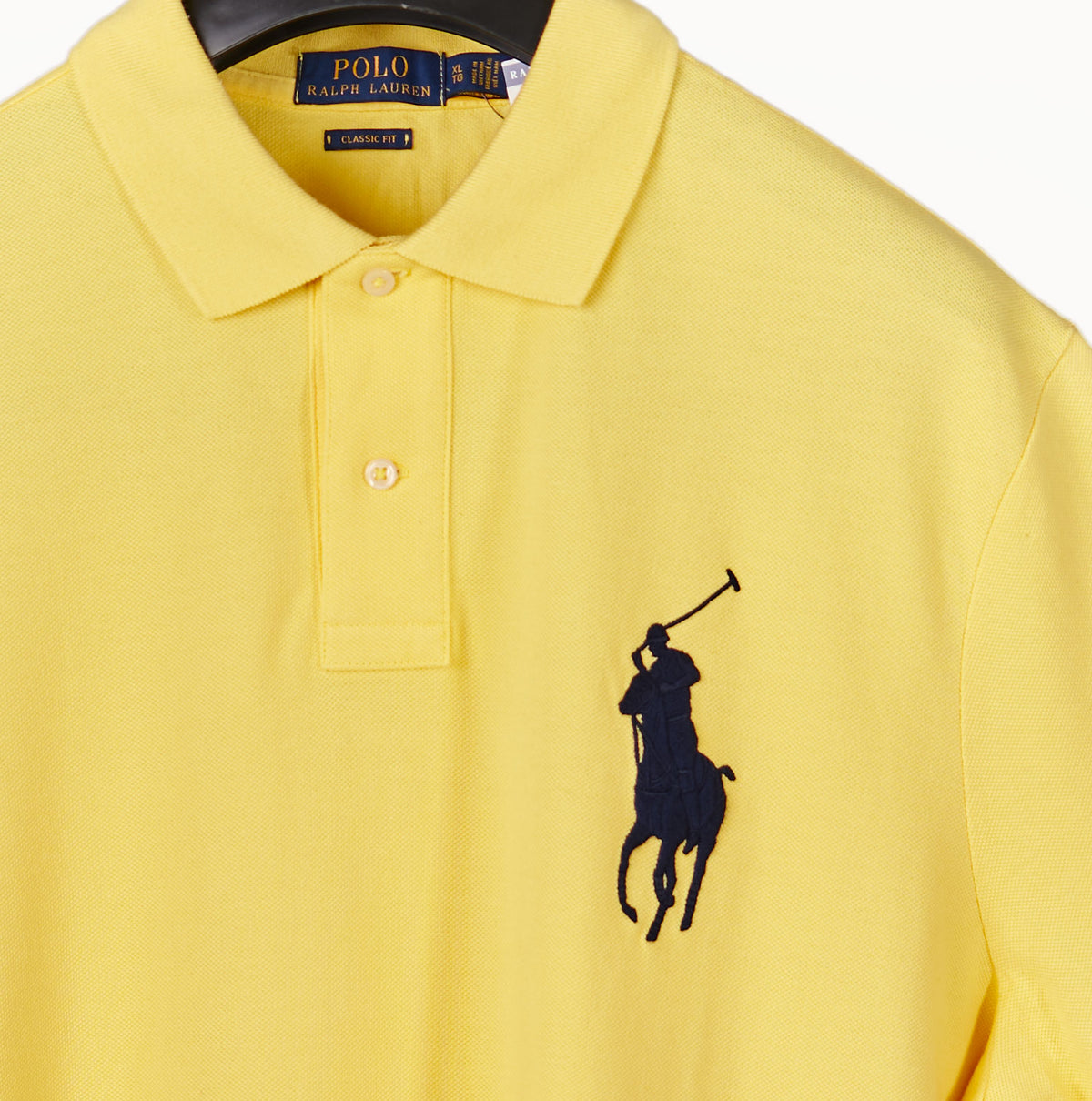 Ralph Lauren Classic Fit Polo in Yellow - 755.boutique Ghana