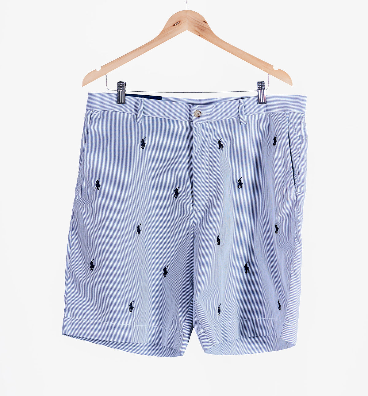 Ralph Lauren Classic Fit 9 inch Seersucker Short