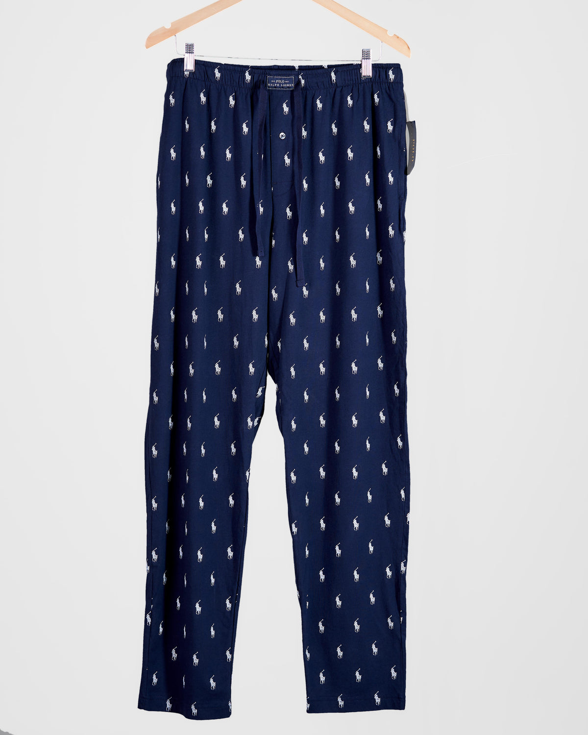 Ralph Lauren Allover Pony Sleep Pant in navy