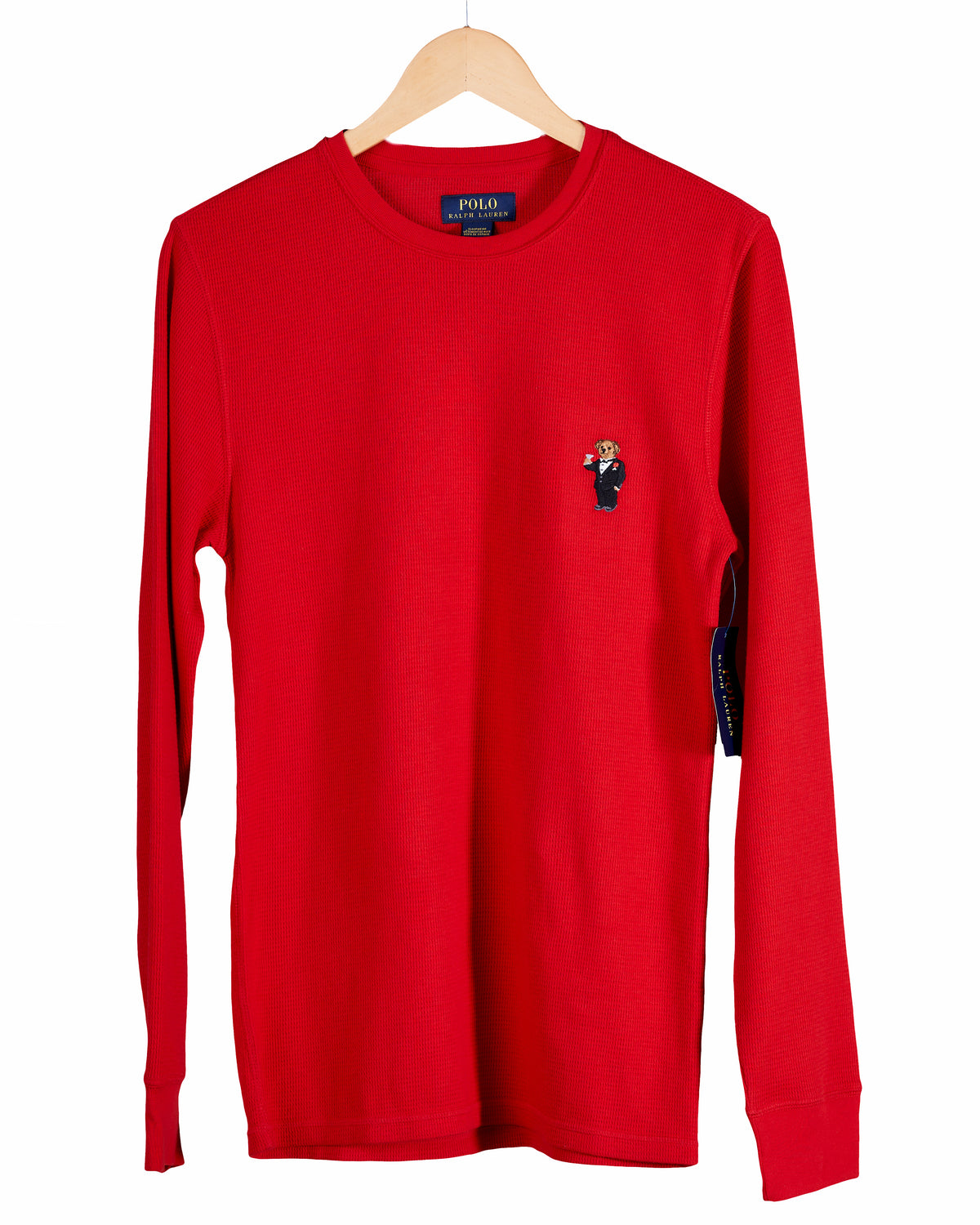 Ralph Lauren Polo Waffle Knit Sleep Shirt